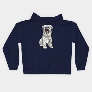 Cute Pyrenean Shepherd Dog | Sheepdog Kids Hoodie